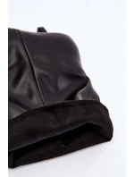 Dámské boty na nízkém podpatku s volnou cholewką – černé Jessalia Dámské boty na nízkém podpatku s volnou cholewką – černé Jessalia