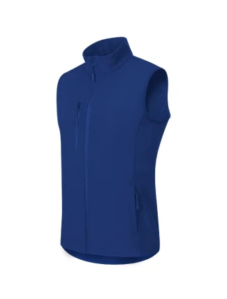 Trail softshellová vesta pánská královská modrá