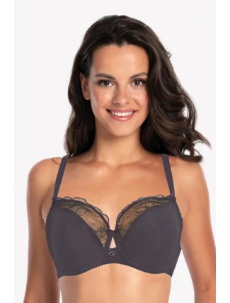 Dámská podprsenka URSULA 1059 grafitová - Gaia Dámská podprsenka URSULA 1059 grafitová - Gaia