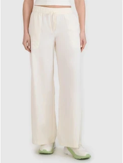 Dámské volnočasové kalhoty se širokými nohavicemi 4F 4FWSS25TTROF1012-11S dámské