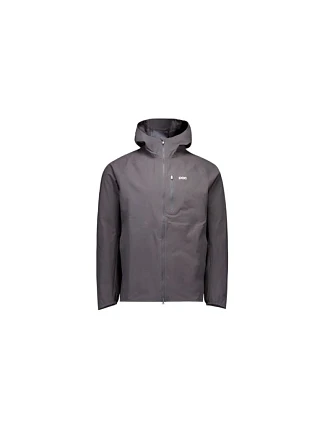 Cyklistická bunda POC M's Motion Rain Jacket, šedá