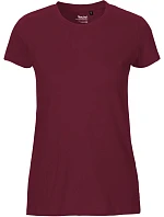 Neutral O 81001 Dámské tričko z bio bavlny 77.8101 bordeaux Neutral O 81001 Dámské tričko z bio bavlny 77.8101 bordeaux