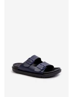 Lehké Pánské Sandály S Sponami Big Star NN174593 Modré