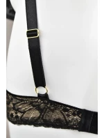 Dámská podprsenka JULIA PUSH 19167 černo/béžová - Mediolano Dámská podprsenka JULIA PUSH 19167 černo/béžová - Mediolano