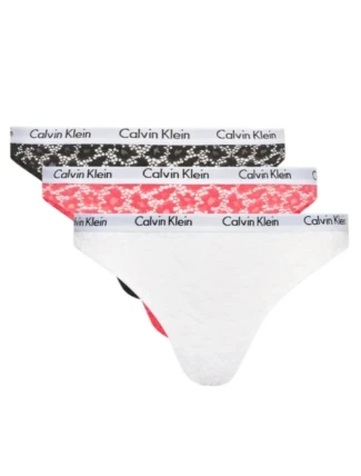 Calvin Klein 3-ack W 000QD3926E dámské spodní prádlo Calvin Klein 3-ack W 000QD3926E dámské spodní prádlo