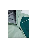 Dámská bunda PEAK PERFORMANCE W Trail Hipe 3L Shell Jacket, zelená barva Dámská bunda PEAK PERFORMANCE W Trail Hipe 3L Shell Jacket, zelená barva