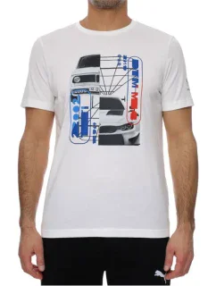 Pánské tričko BMW Motorsport Graphic Tee M 531194-02 - Puma