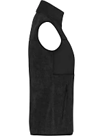 Daiber JN 1309 Dámská fleecová vesta 02.1309 black/black