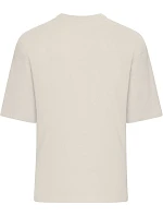 Daiber 8041 Těžké bio oversize tričko 02.8041 sandstone
