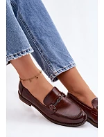 Dámské kožené Mokasíny Vinceza 18132 hnědé