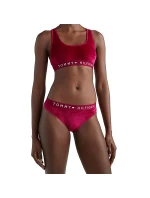 Dámská sportovní podprsenka Velour UW0UW03979-VWU - Tommy Hilfiger