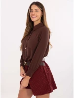 MI košile KS 4210.53 hnědá MI košile KS 4210.53 hnědá