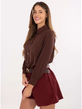 MI košile KS 4210.53 hnědá MI košile KS 4210.53 hnědá