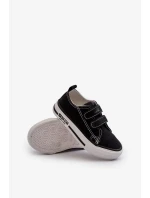 Dětské tenisky na suchý zip Big Star Black