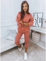 Dámská tepláková souprava ARIELLA PREMIUM lososová FashionStreet AY0725 Dámská tepláková souprava ARIELLA PREMIUM lososová FashionStreet AY0725