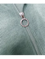 Dámský teplákový komplet typu "wafel" v mátové barvě (AMG-339A) Dámský teplákový komplet typu "wafel" v mátové barvě (AMG-339A)