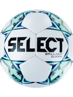 Vybrat Brillant Super 5 fotbalový míč bílý, tmavě modrý a zelený 19215