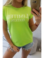 Limitovaná edice světle zelené halenky Limitovaná edice světle zelené halenky