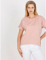 Tričko RV TS 7776.02P světle růžová