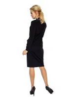 Černá halenka s vázáním model 4977360