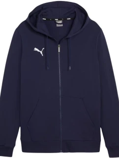 Dětská mikina Puma teamGoal Casuals s kapucí tmavě modrá 658596 06