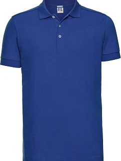 Russell Athletic 566M Pánské elastické piqué polo 10.566M bright royal