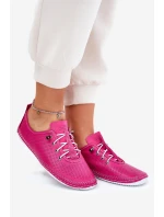 Dámské Kožené Polobotky Z Přírodní Kůže Artiker 54C0830 Růžové