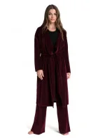Dámský sametový župan LA087 - Lalupa Dámský sametový župan LA087 - Lalupa