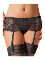 Dámský podvazkový pás N.32 Černá - EWANA