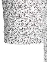 Pánská bílá košile s krátkým rukávem FashionStreet KX1059