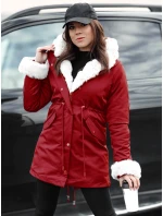 Dámská zimní bunda ARCTIC červená FashionStreet TY5404