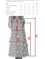296-15 VICTORIA Trapézové letní šaty v barevných vlnách - citronově modré