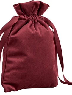 BagBase BG 718 Sametový dárkový pytel 52.0718 ruby red