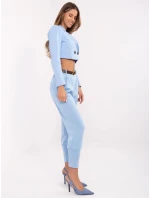 Kalhoty DHJ SP 20316.87 světle modré