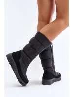 Dámské sněhule na zip Progress Černé Dámské sněhule na zip Progress Černé