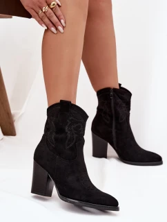 Boty na podpatku  model 220510 Step in style