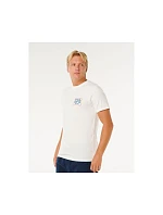 Pánské tričko RIP CURL Pacific Rinse Sunrise Tee, bílé Pánské tričko RIP CURL Pacific Rinse Sunrise Tee, bílé