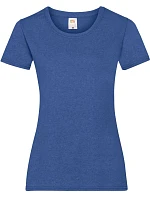 Fruit of the Loom Lady-Fit Valueweight T Dámské tričko 16.1372 retro heather royal Fruit of the Loom Lady-Fit Valueweight T Dámské tričko 16.1372 retro heather royal