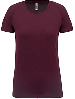 Kariban ProAct PA 439 Dámské sportovní tričko 20.P439 wine