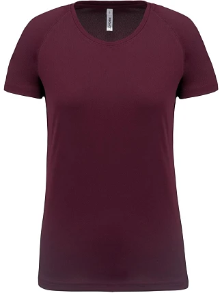 Kariban ProAct PA 439 Dámské sportovní tričko 20.P439 wine