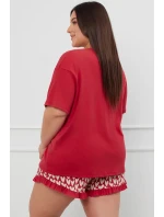 Italská móda Evora cr.r. cr.sp. barva:c.red/print