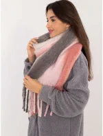 Šála AT SZ 2320.50 šedorůžová Šála AT SZ 2320.50 šedorůžová