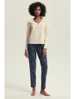 Henderson Dámské pyžamo 43698 Delanie délka/r S-3XL