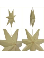 FSC 18x75CM béžová 7 MÍST DECORATIVNÍ ZÁVĚSNÝ STARLET