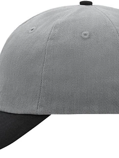 Daiber MB 6111 6 panelová raver kšiltovka 03.6111 light grey/black
