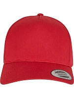 Flexfit 7707 5 panelová Snapback kšiltovka 55.7707 mars red