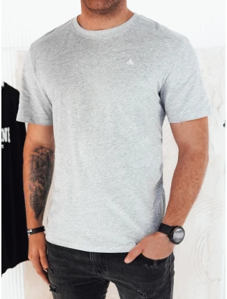 Pánské šedé tričko s potiskem FashionStreet RX5468 Pánské šedé tričko s potiskem FashionStreet RX5468