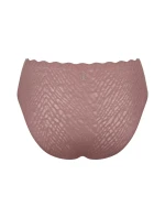 Dámské kalhotky ZERO Feel Bliss High leg - BROWN - sv. hnědé 1141 - SLOGGI