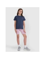 Dětské hladké tričko (SADA 2) 4F 4FJRAW25TTSHU3157-91S