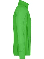 Daiber JN 597 Pánská strukturovaná fleecová bunda 02.0597 green/dark green Daiber JN 597 Pánská strukturovaná fleecová bunda 02.0597 green/dark green
